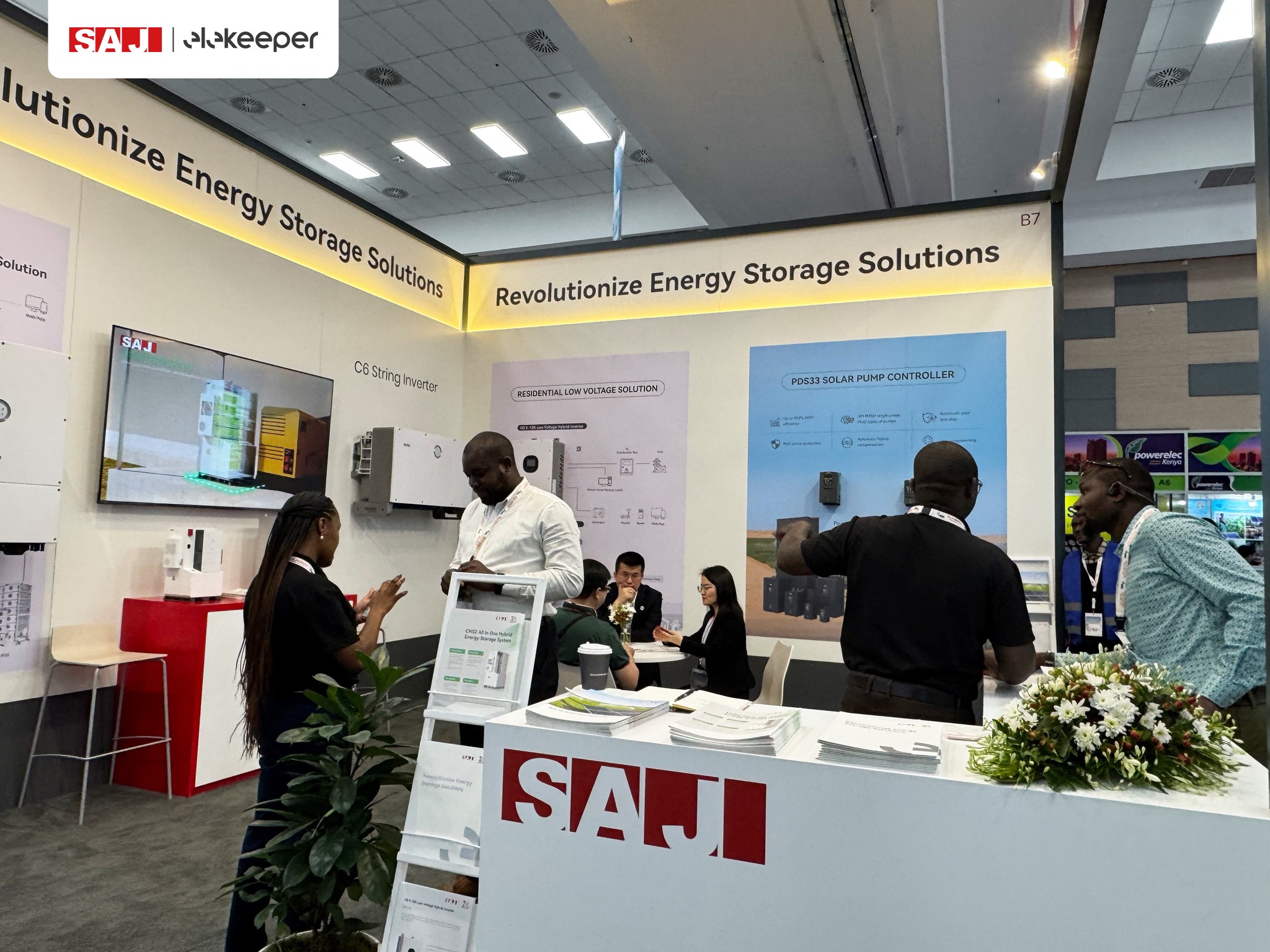 SAJ Showcases Advanced Energy Storage Solutions at Powerelec Kenya 2025