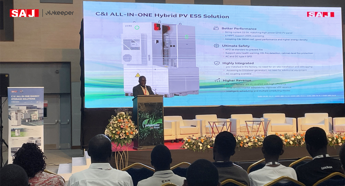 SAJ Shines at Powerelec Kenya 2025: Unlocking Clean Energy Opportunities for Africa 🇰🇪