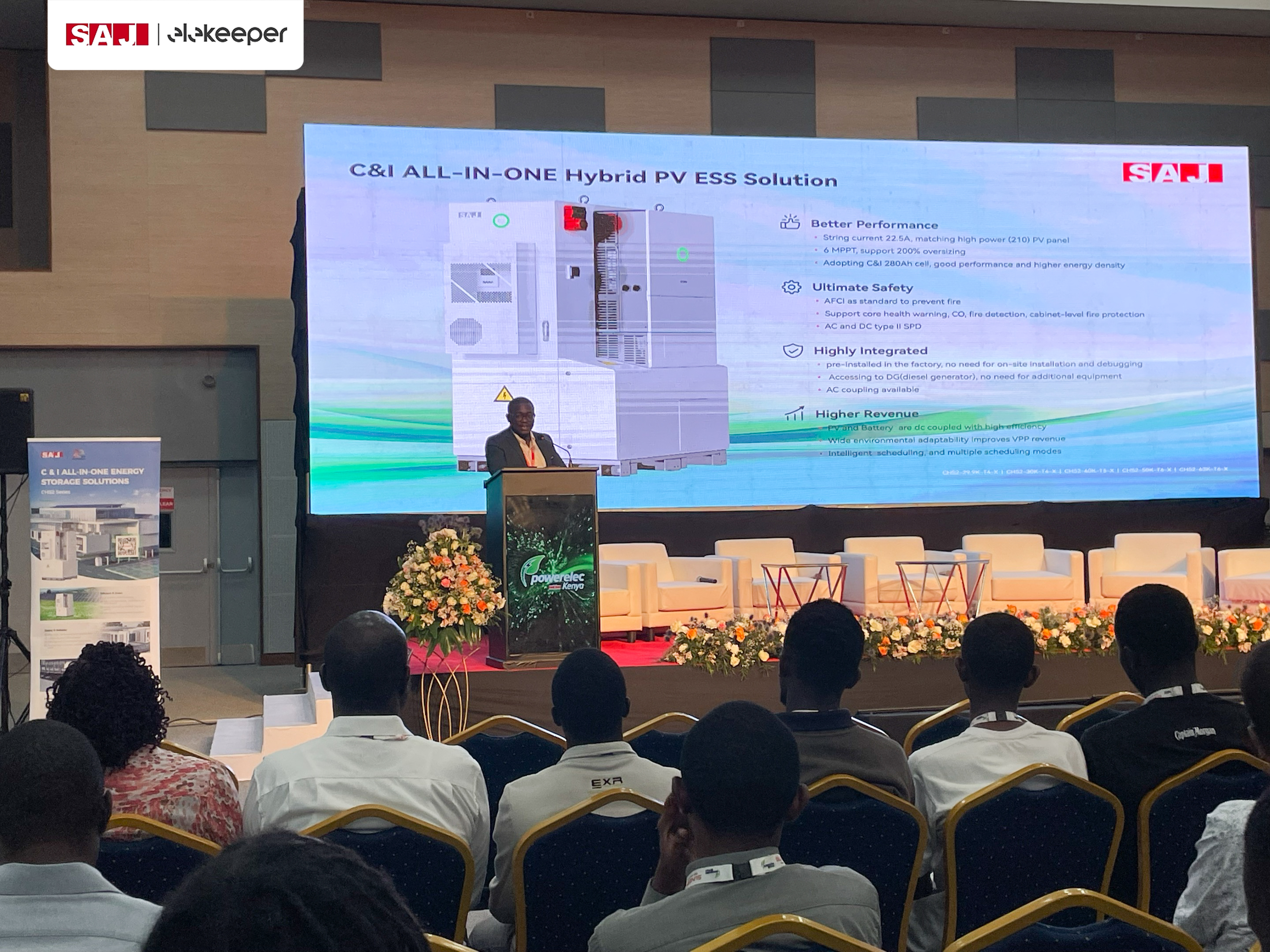 SAJ Shines at Powerelec Kenya 2025: Unlocking Clean Energy Opportunities for Africa 🇰🇪